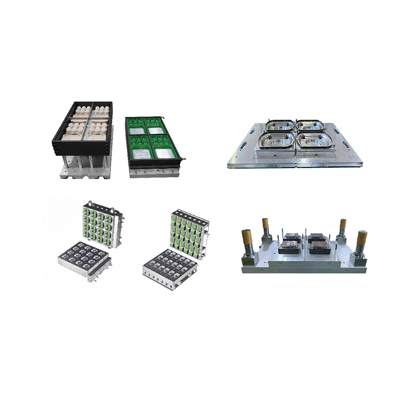 Molde de alumínio termoformante positivo e negativo