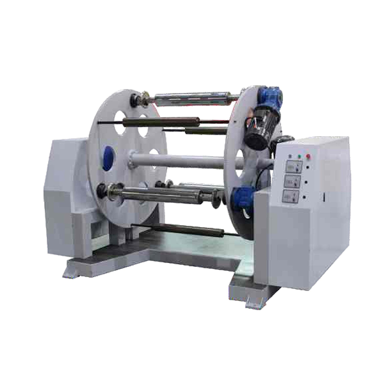 Máquina de retrocesso de rebobinagem automática de três estações
